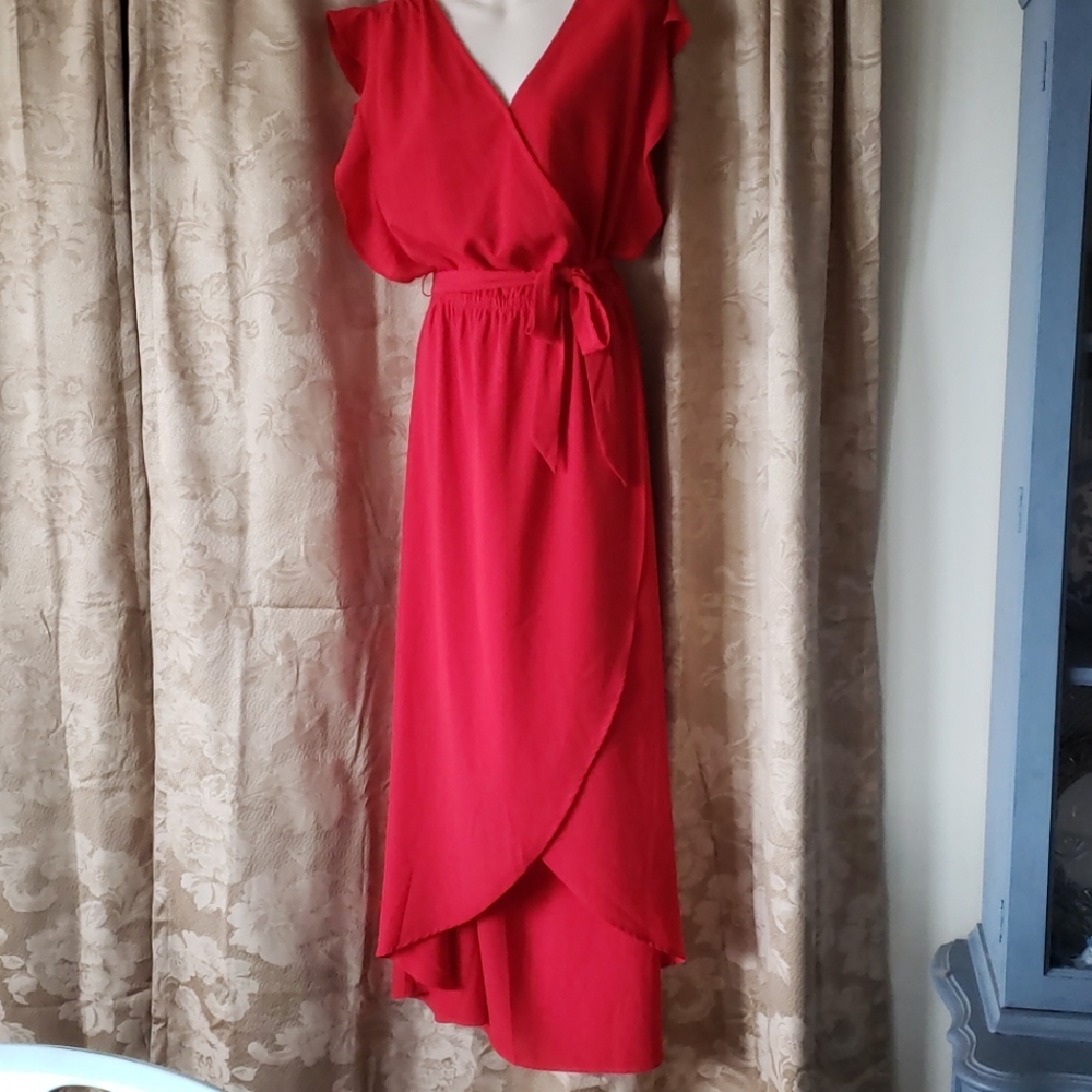 Flamenco Red Dress by Umgee
